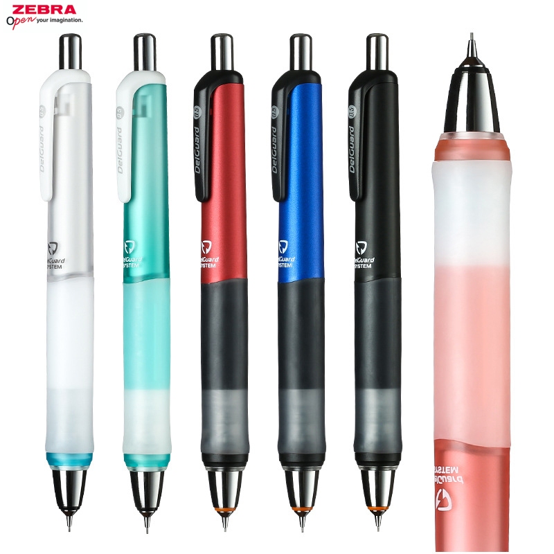 Japão ZEBRA MA93 Lápis Mecânico DelGuard Tipo-GR De Chumbo Inquebrável 0.5mm em Oferta na Shopee