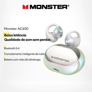 Monster AC600 Fones De Ouvido Bluetooth Sem Fio design De Clipe De Vestível Sem Cair