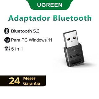 Adaptador Receptor UGREEN USB Bluetooth 5.4 Transmissor EDR Dongle Para PC Rato De Fone De Ouvido em Oferta na Shopee