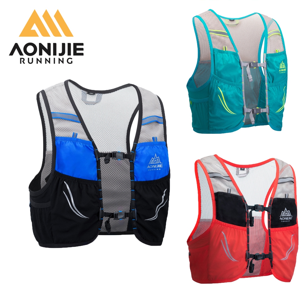 AONIJIE C932 Mochila Leve 2.5L Colete De Corrida Nylon Hidratação Bolsa em Oferta na Shopee