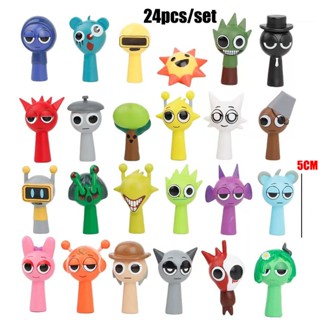 Sprunki Toys 24 Unidades/Conjunto Incredibox Action Figure Simon Raddy Jevin Modelo Coleci...