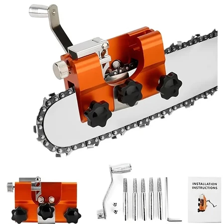 Kit Afiador De Motosserra 5 Cabeças Para Moto-serras Alta qualidade em Oferta na Shopee