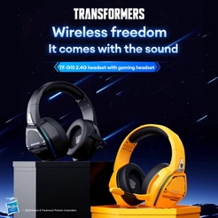 Transformers TF-G10 Fones De Ouvido Sem Fio Bluetooth Baixa Latência Redução De Ruído Fone Microfone Independente