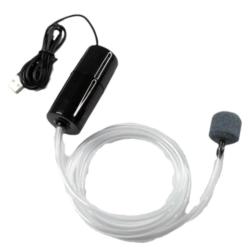 Bomba de Aquário USB Portátil para Oxigenação Eficiente em Tanques de Água Doce e Salgada em Oferta na Shopee