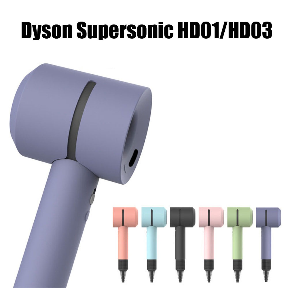 Capa Protetora De Secador De Cabelo De Silicone Para Dyson Supersonic HD01/HD03 Antiarranhões À Prova De Choque Contra P