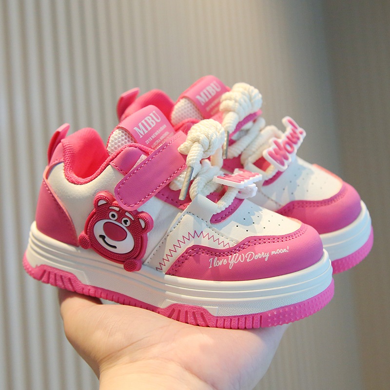 Tênis infantil Sapatos infantis casuais para meninos Moda tênis de corrida para meninas Leve e macio