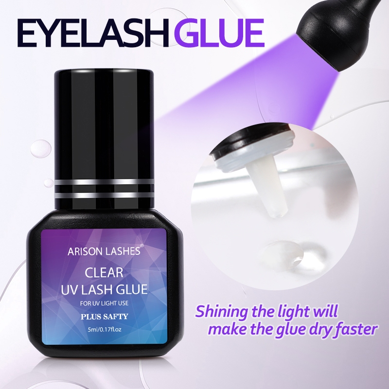 Cola de Cílios para Extensão de Cílios Seca Rápida 1 segundo sob Luz UV em Oferta na Shopee