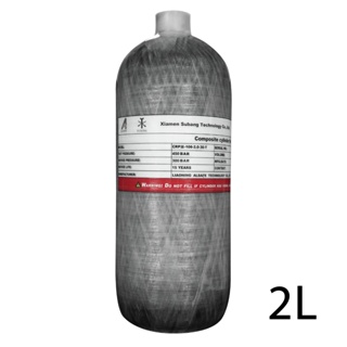 TUXING 4500Psi 300Bar 2L Cilindro de Fibra de Carbono Tanque de Mergulho de Alta Pressão M18*1.5 em Oferta na Shopee