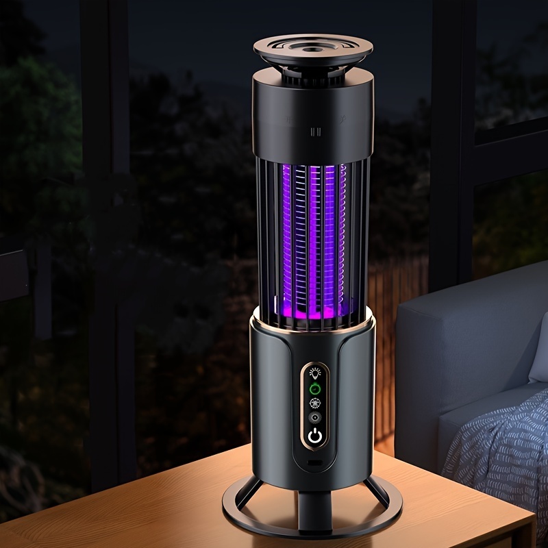 Mata mosquitos eletônico Com lâmpada ultravioleta Luz UV Carregamento USB