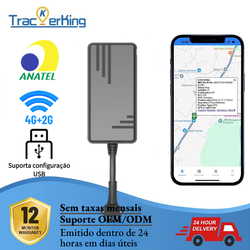 Rastreador Gps Para Motocicleta 4G J16 Rastreamento Veículo Localizador De Satélite Dispositivo De