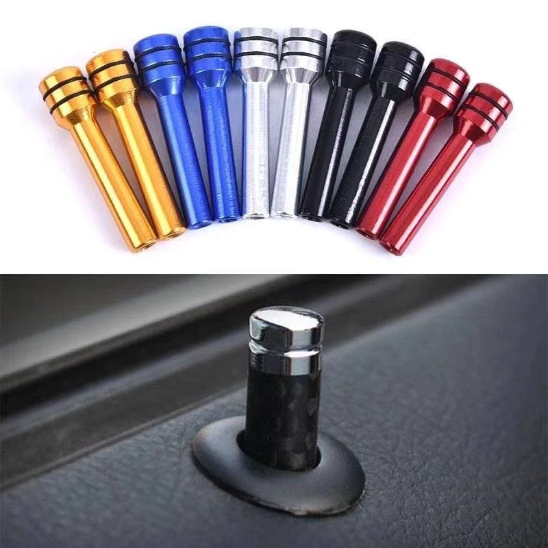 4 Pc Universal Alumínio Interior Botão Fechadura Da Porta Pinos Para Carro Acessórios Do Caminhão Maçaneta/Segurança pin em Oferta na Shopee