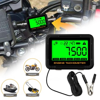 Tacômetro Digital Substituível Para Motocicleta , Tela Grande , 0-18000 RPM , Medidor De Hora Barco , Moto , Motosserra em Oferta na Shopee