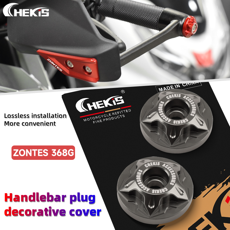 Chekis Para Zonntes 368G V1 V2 Guiador Equilíbrio plug Capa Traseira Decorativa Acessórios De Proteção De Mão 368 G 2026