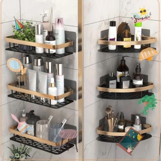 ouro Suporte De Shampoo Prateleiras De Banheiro Sem Furo em Oferta na Shopee