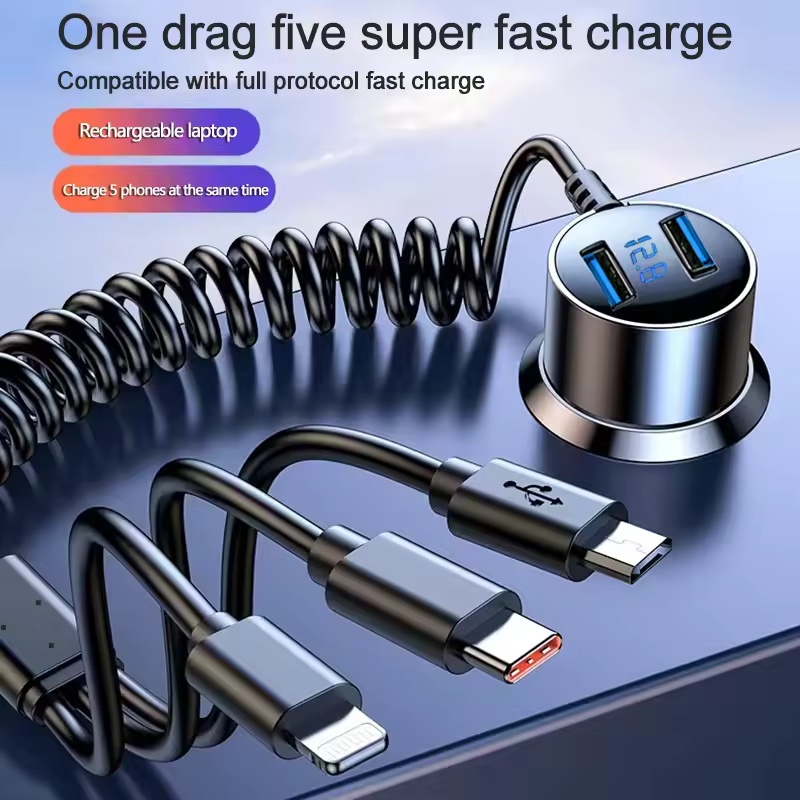 Carregador De Carro Multifuncional Com Fio Para ACTIONOK De Carregamento Rápido De 15 W , Adequado Uma Variedade De Mode