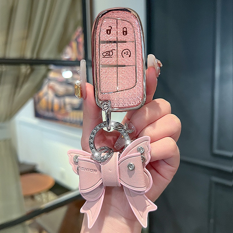 [TPU] Capa Para Chave De Carro Jeep Grand Cherokee Compass Dodge Durango Journey Charger Moda Novo Estilo em Oferta na Shopee