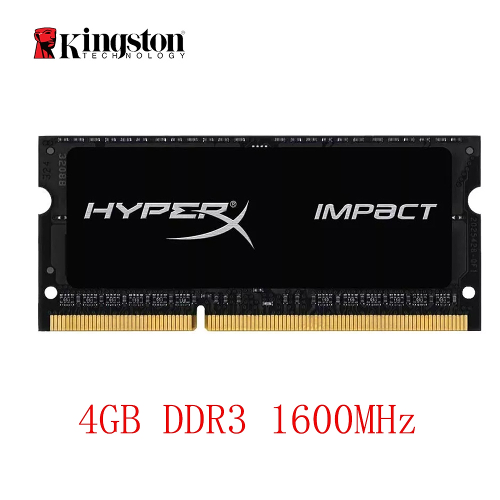Kingston HyperX Impact 4GB DDR3 1600MHz PC3-12800S SODIMM Memória Para Laptop 1.5V RAM Notebook