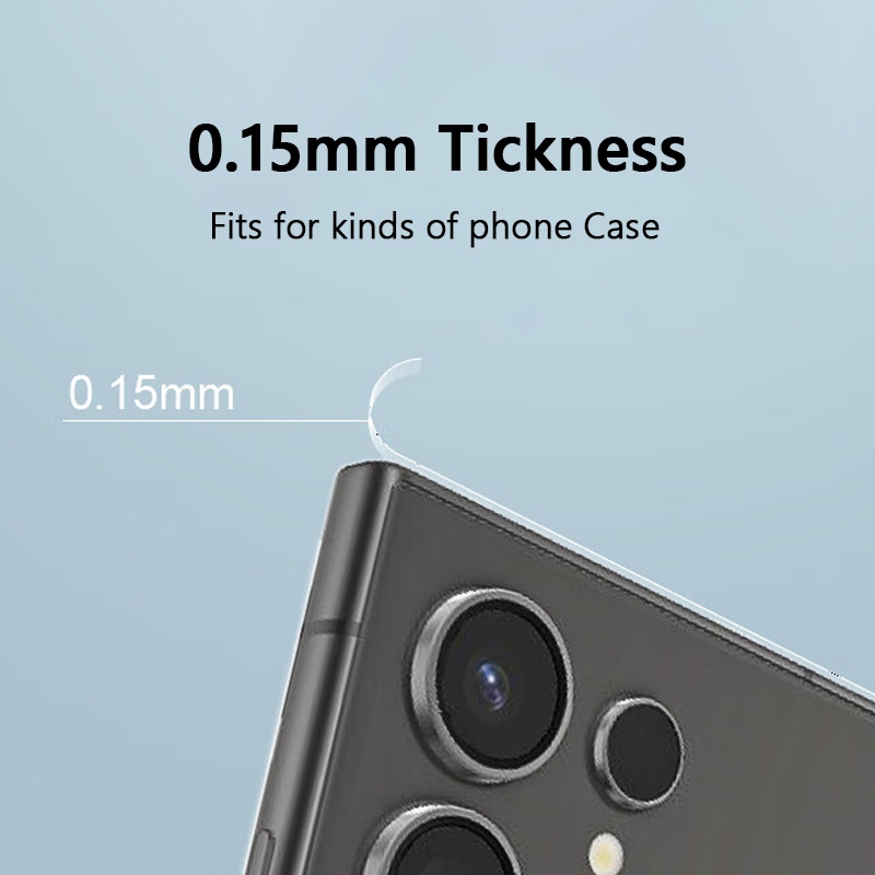 1 Conjunto De Filme Lateral Adesivo Para Samsung S25 Ultra/S24Ultra/S23Ultra Transparente/Fosco S22 Quadro Película Prot