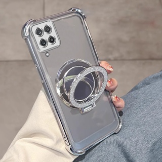 Capa Para samsung a12 a22 4g m12 5g De Telefone Softcase Silicone À Prova De Choque Novo design Estético Transparente Co em Oferta na Shopee