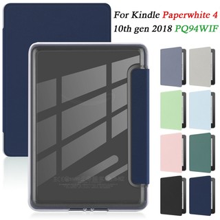 Para Kindle Paperwhite 4 10ª Geração 2018 PQ94WIF Case Smart Sleep Wake Alta Qualidade 6.0 Polegadas eBook Case