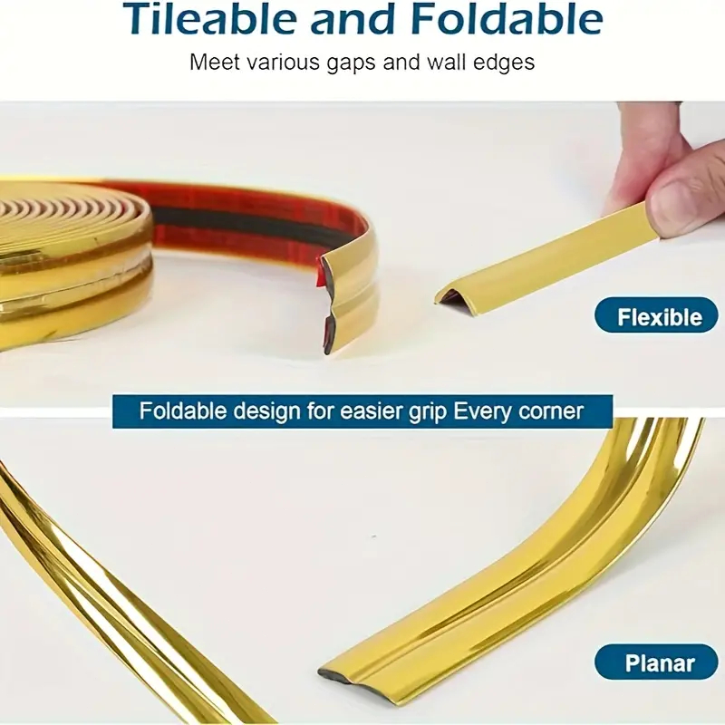Fita metalizada para decoracao de Pvc 6mm/12mm/15mm/20mm/27mm Com Dupla face com 5 Metros