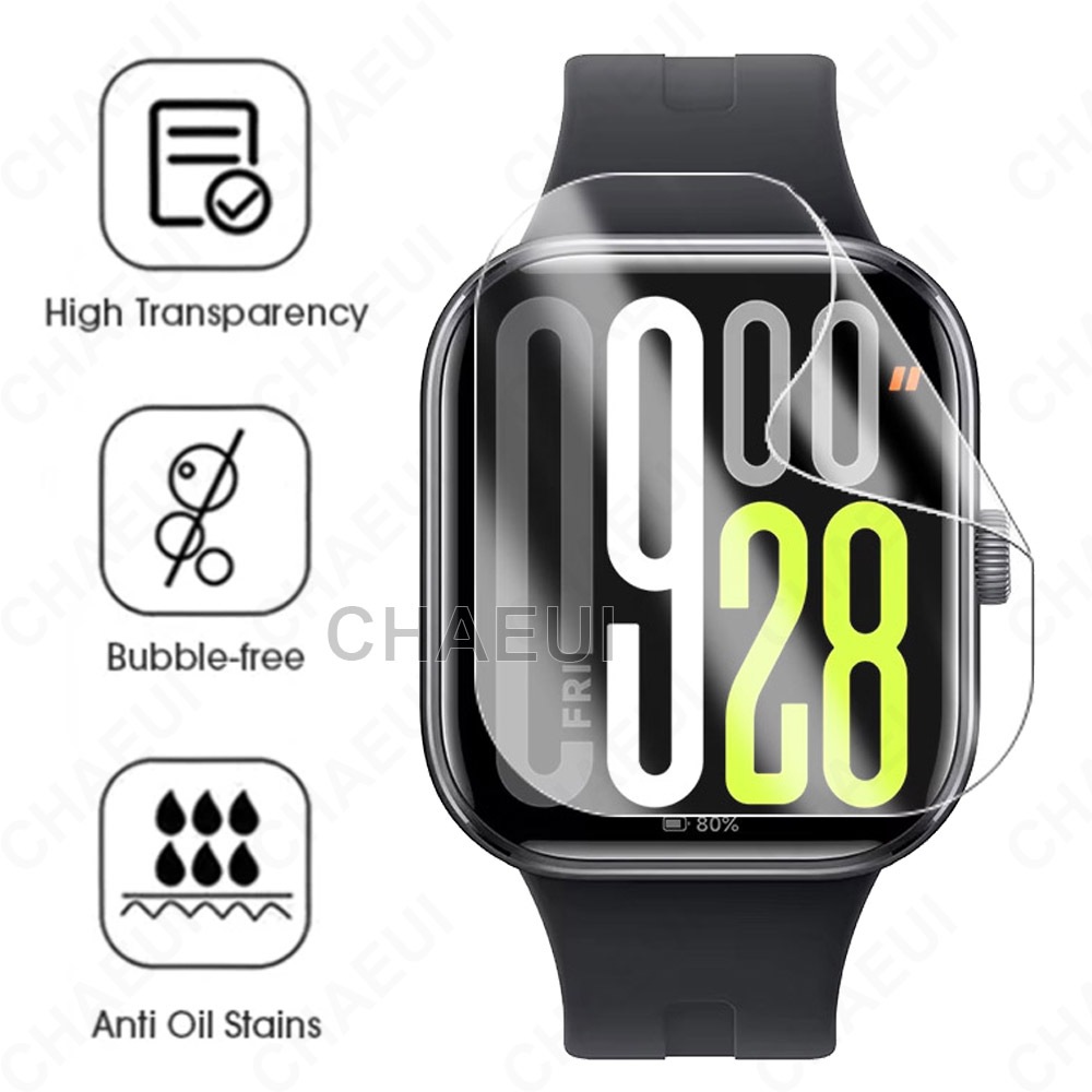 Protetor De Tela Filme Macio Transparente Capa Completa Para Redmi Watch 6 Active 5 4 3 2 Lite / Mi Watch Lite