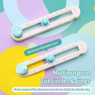 2-20cm Cortador Circular De Papel De Com Balança Ajustável Portátil Para Composto em Oferta na Shopee