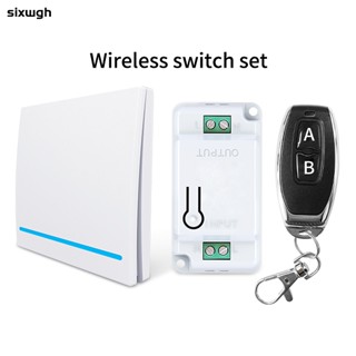 RF433 Interruptor Sem Fio Controle Remoto DIY Lâmpada Modificação Switch Kit em Oferta na Shopee