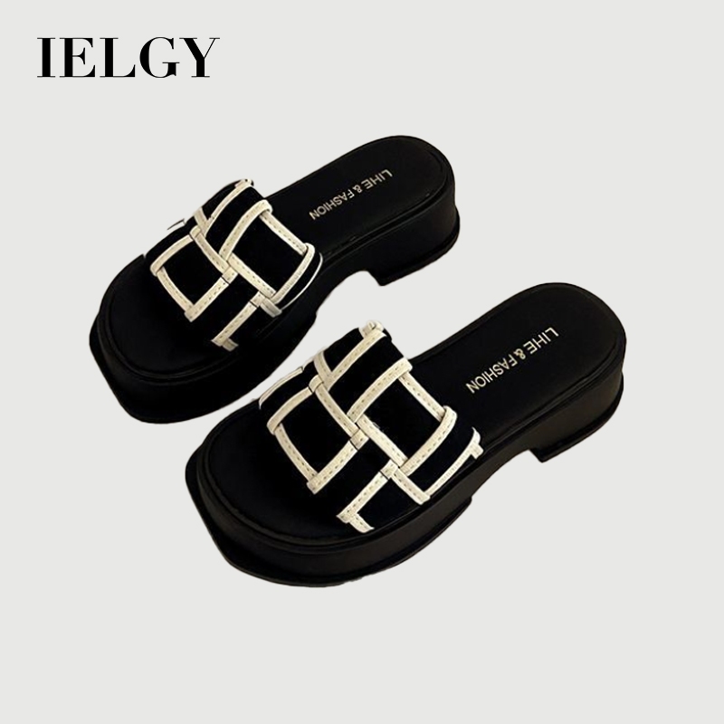 IELGY Chinelos De Plataforma Com Sola Grossa Para Uso Externo Feminino , Novos Trança De Verão em Oferta na Shopee