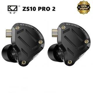 KZ ZS10 PRO 2 In Ear 1d + 4BA Fones De Ouvido Híbridos Com Interruptor De Ajuste De 4 Níveis Fone Esportivo Redução De R em Oferta na Shopee