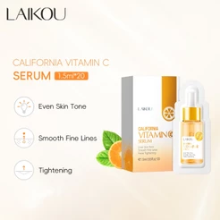 LAIKOU Soro Brilhante De Vitamina C Manchas Desbota Essência De Apertar Poros 1,5ml