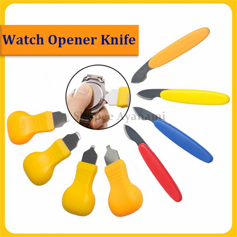 Abridor De Relógio Faca Removedor De Capa Traseira Para Mudança De Bateria Ferramentas De Reparo Multi-Função De Curiosi