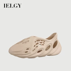 IELGY Coconut Summer Clog Chinelos Romanos Praia Sola De Plataforma Ao Ar Livre Para Homens E Mulheres