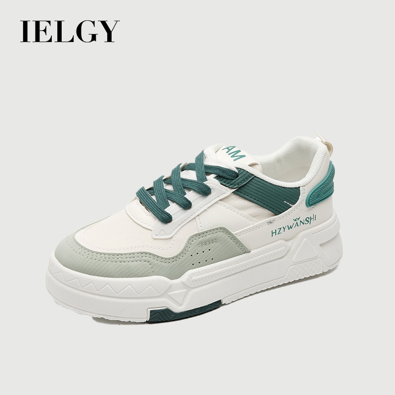 Tênis Feminino IELGY Estilo Coreano Respirável Com Altura Para Os Dedos Do Pé Redondo em Oferta na Shopee