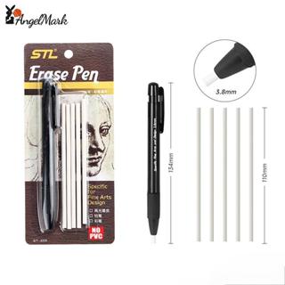 Caneta De Borracha De Destaque De 3.8 Mm Conjunto De Apagamento De Precisão Mecânica Para Artistas ANGEL MARK em Oferta na Shopee