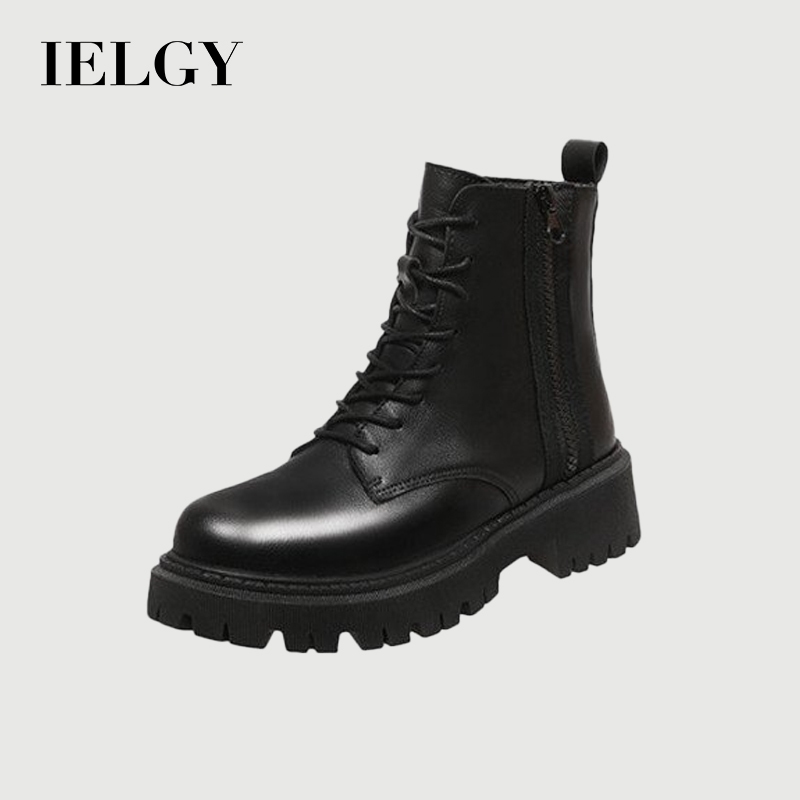 Botas Martin IELGY Flexível E Confortável Estilo Britânico Plataforma em Oferta na Shopee