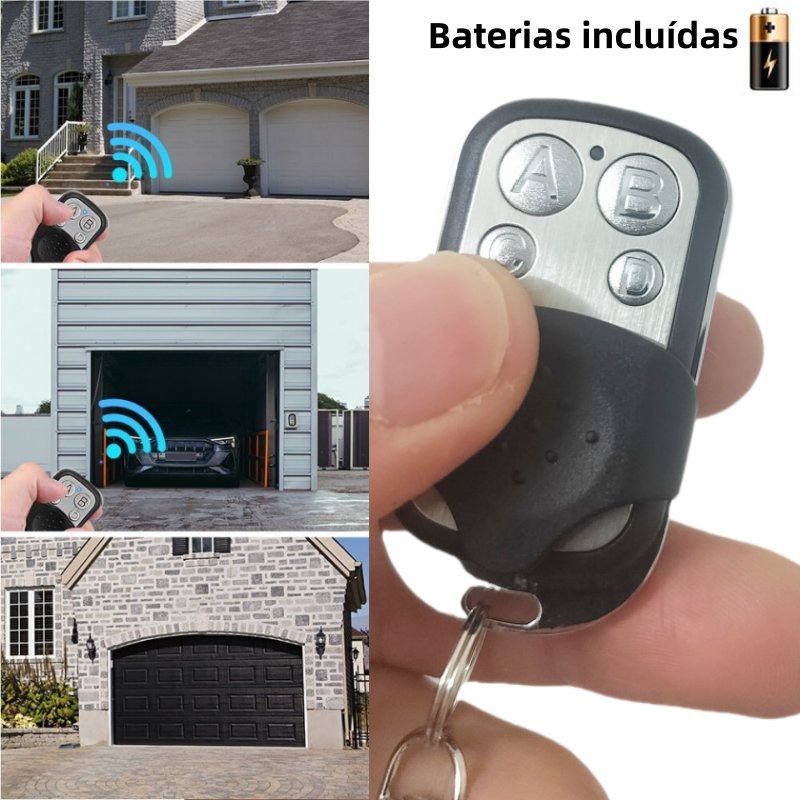 Controle Remoto Universal 433 mhz Para De Portão Eletrônico PPA , GAREN , GENNO