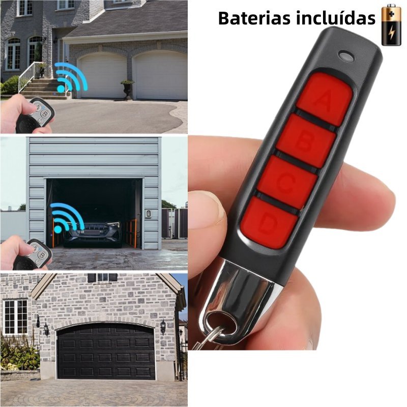 Controle Remoto 433 mhz Para De Portão Eletrônico PPA , GAREN , GENNO