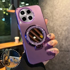 Capa Para TECNO CAMON 30 4G 5G Silicone Fosco TPU De Telefone Suporte De Função De Espelho Estético Novo design Macia an