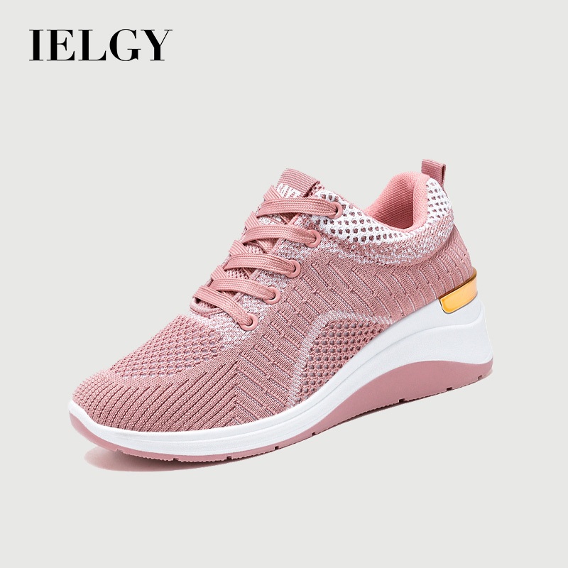 Tênis De Sola Grossa Respirável Para Mulheres IELGY em Oferta na Shopee