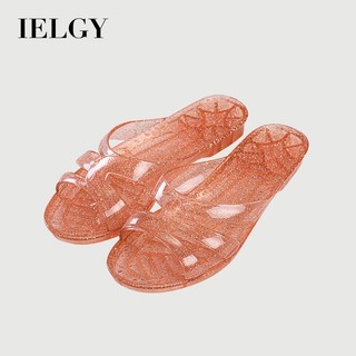 IELGY Chinelos De Cristal De Verão Femininos Casuais Planos Internos Diários Antiderrapantes Banho Antiodor