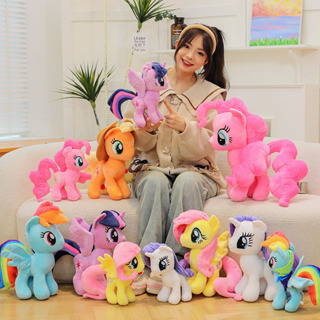 20cm-30cm-40cm Anime Miniso My Little Pony Boneca De Pelúcia Animesoft E Brinquedos Confortáveis Pinkie Pie Cartoon Orna em Oferta na Shopee