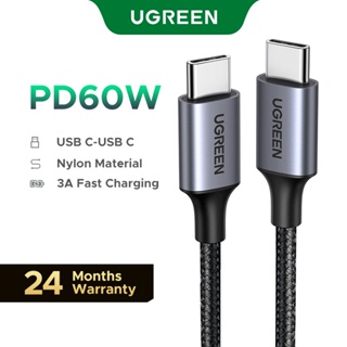 UGREEN PD QC PPS 100W 60W USB-C Para Cabo De Carga Rápida Tipo 20V 5A USB Tipo C Para iPhone 15 Samsung Galaxy Tablet em Oferta na Shopee