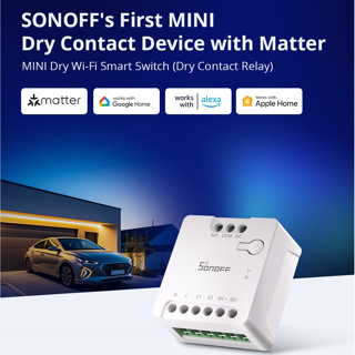 SONOFF MINI-D Wi-Fi Smart Switch Primeiro Dispositivo De Relé De Contato Seco Com Matéria De Controle Sem Esforço Para P em Oferta na Shopee