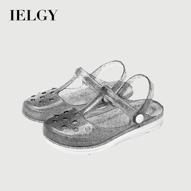 Sapatos De Verão IELGY Sandálias De Cristal De Geleia Jelly Crystal Enfermeira Estudante Feminina Leve - Women Shoes