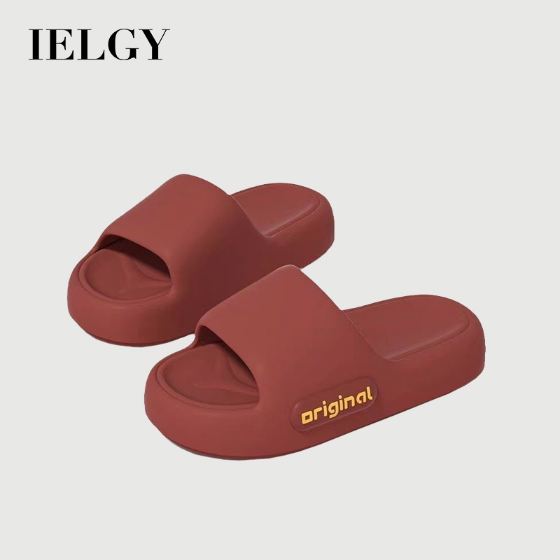 IELGY Chinelos Plataforma De Verão Feminino Antiderrapante Casal PVC Confortável