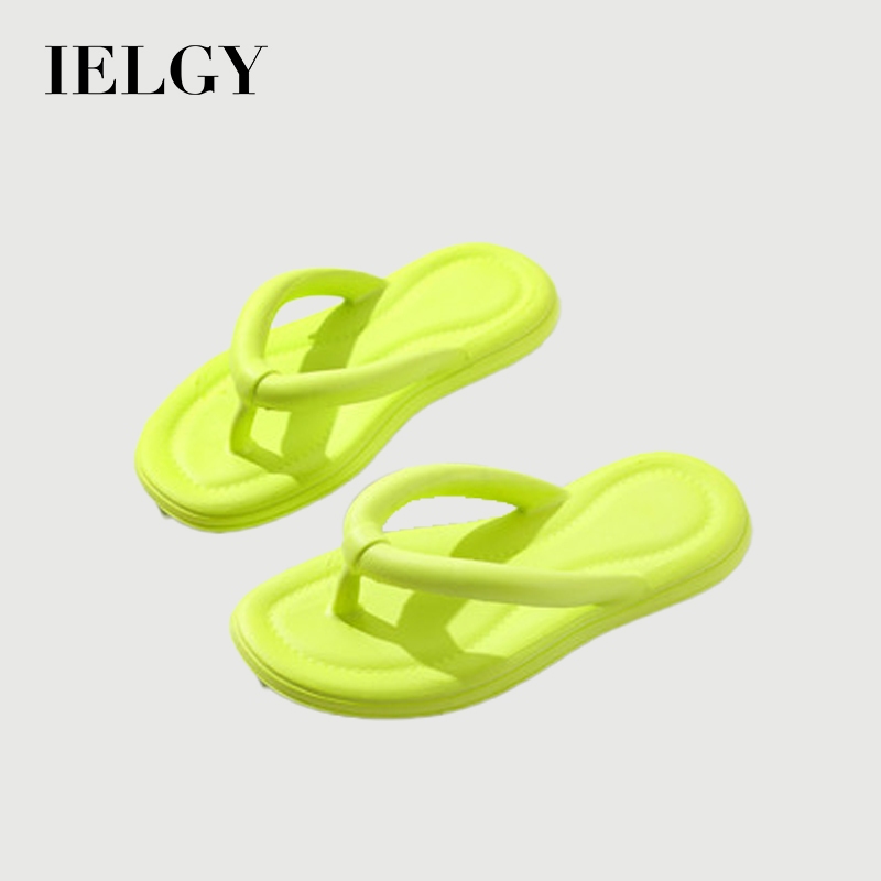 Chinelos IELGY eva Com Sola Grossa , Antiderrapante , Moda Doméstica , Simples - Women Shoes