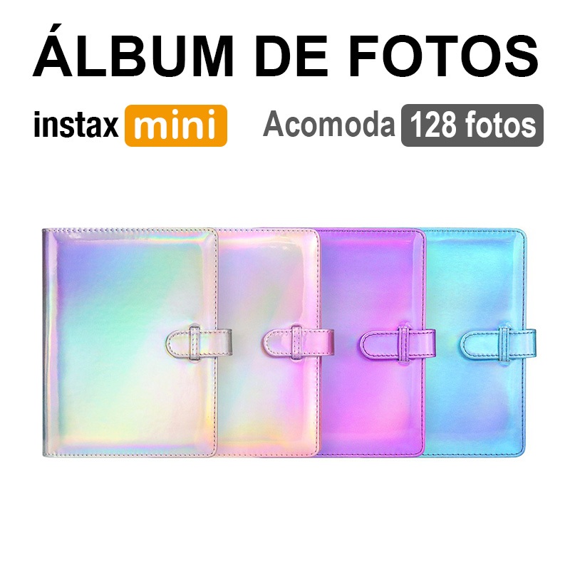 [Film Lab] Álbum De Foto 128 Fotos Para Filme Instax Mini CAC27