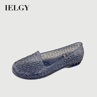 IELGY Moda Cristal Jelly Transparente Recorte Toe Sandálias Femininas Verão Casual Mãe em Oferta na Shopee