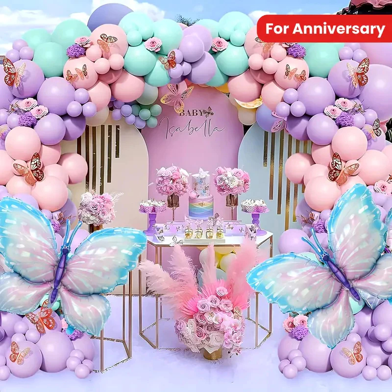 Kit 152/134/115 Balões Bexiga Jardim Encantado - Balão Bexigas Candy Número 7 Para Festas e Aniversários